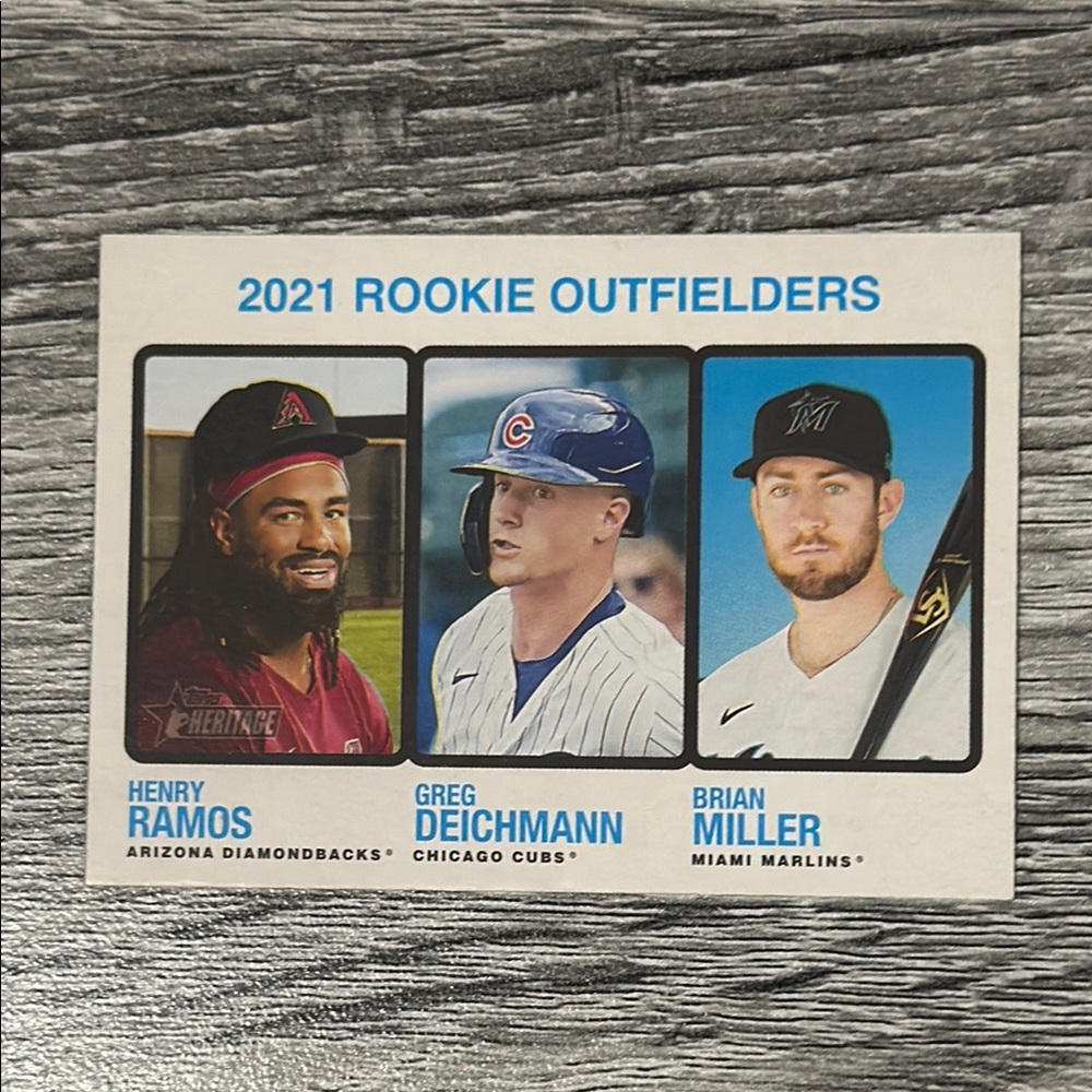 MLB | Topps #71: 2021 Rookie Outfielders (2022) - Collectible Baseball Card